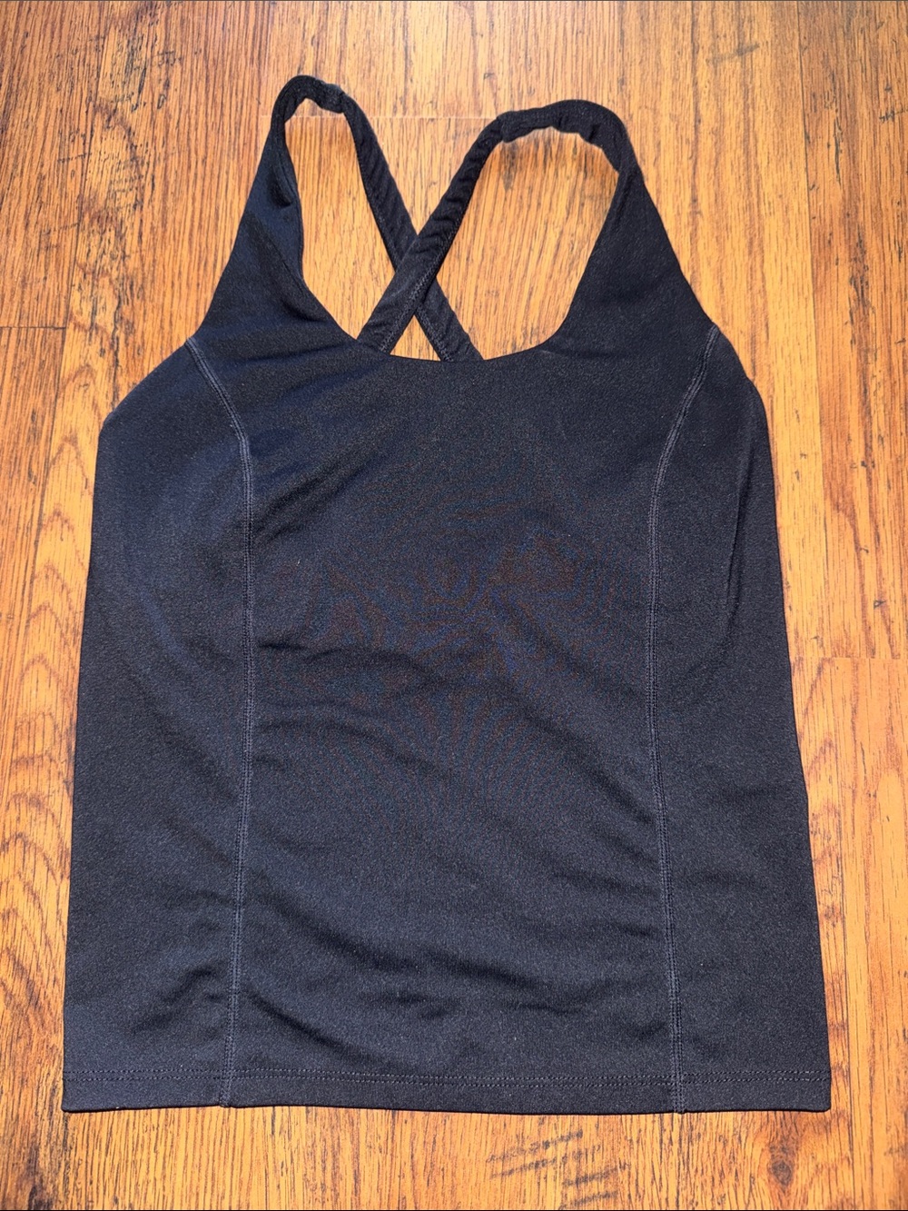 Fabletics Black Crisscross Fitness Tank 29.1.B12